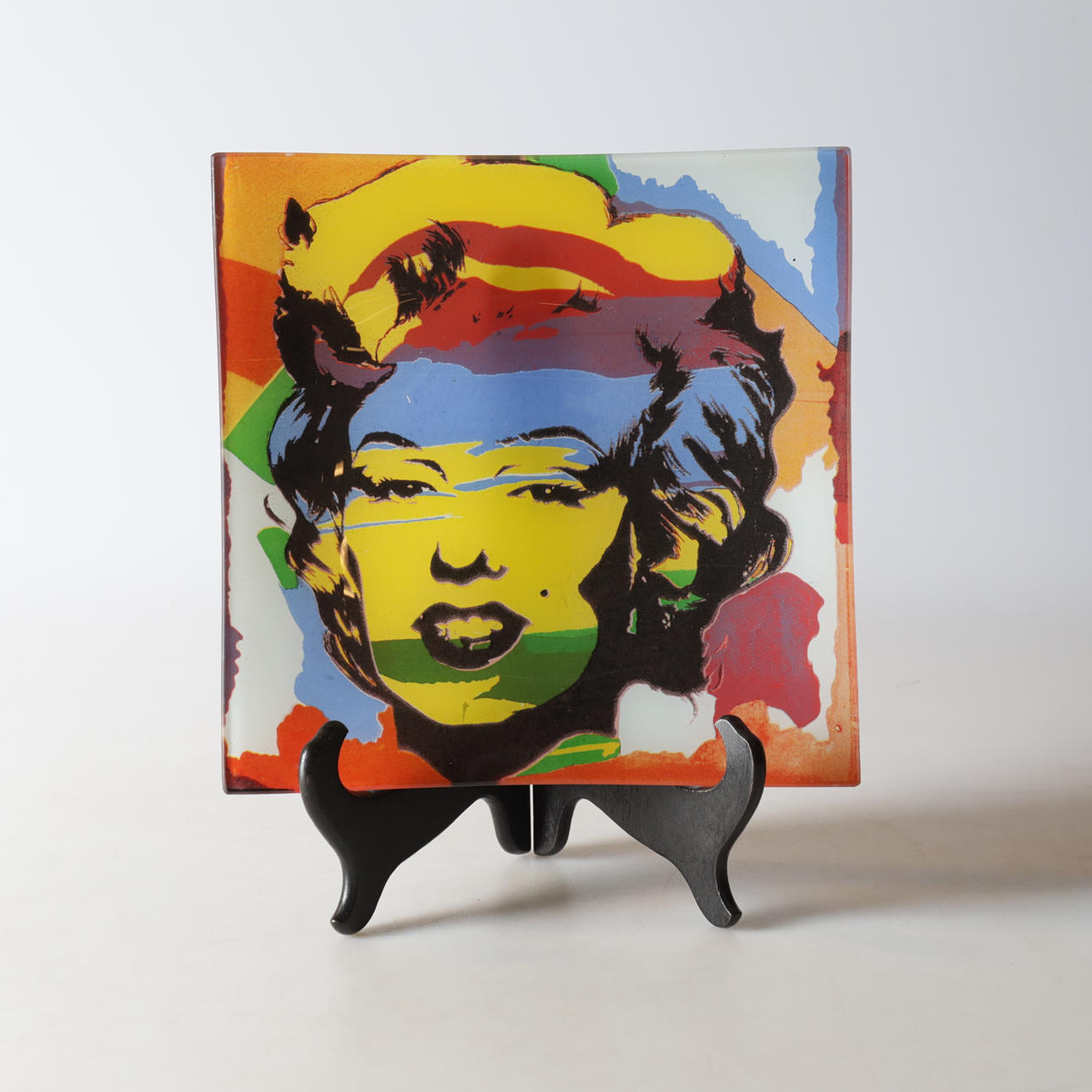 ANDY WARHOL. EFTER. MARILYN MONROE, glas, Rosenthal, 1900-tal.