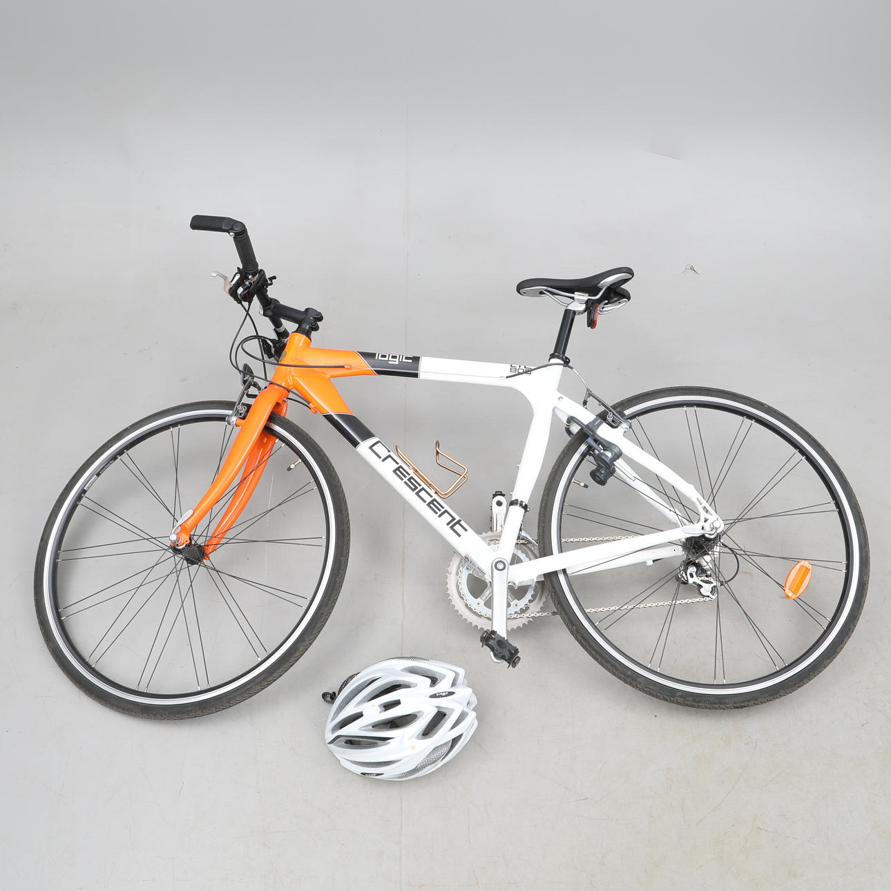 CYKEL, Cresent LTC 800, samt Met hjelm.