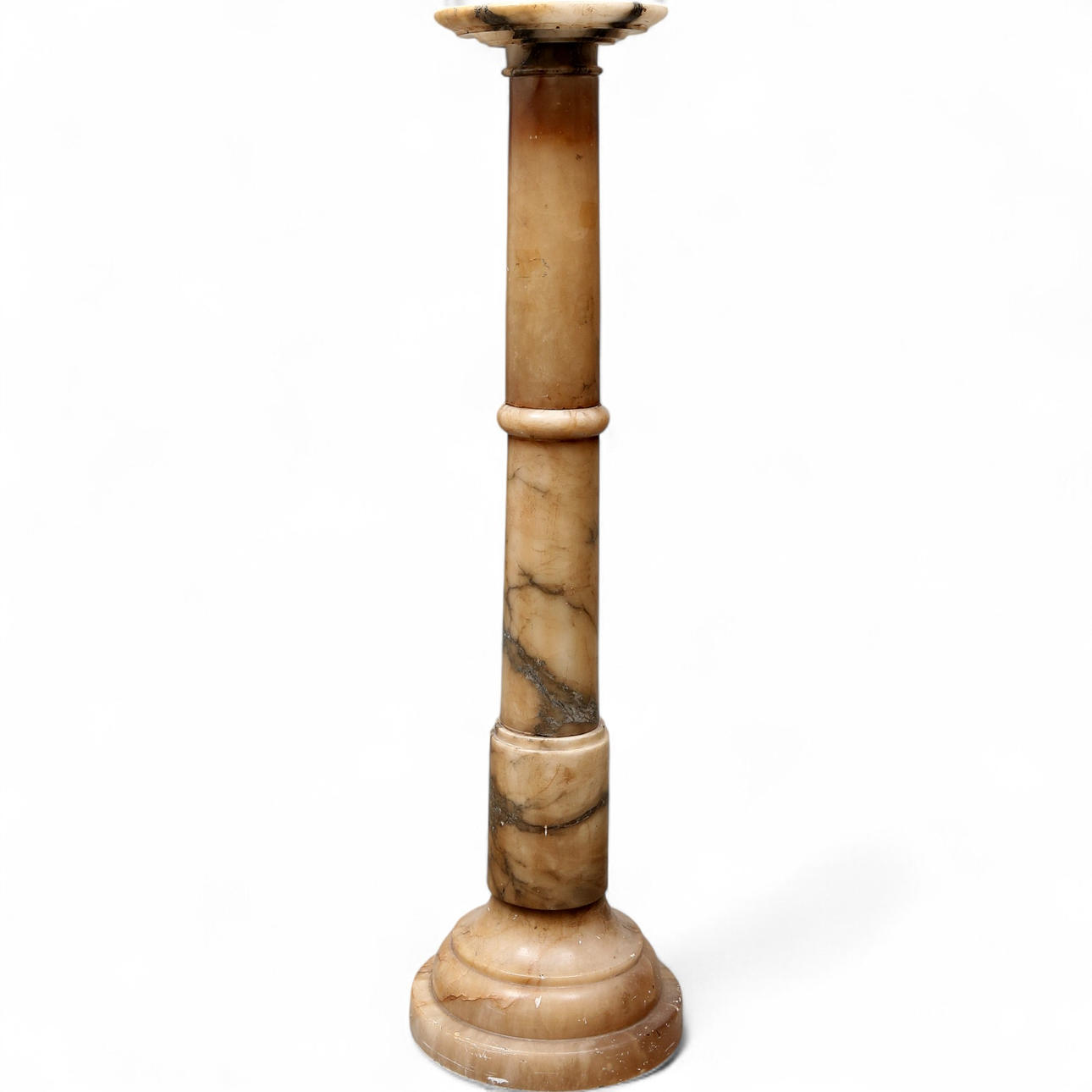 Alabaster base, fra midten af det 20. århundrede.