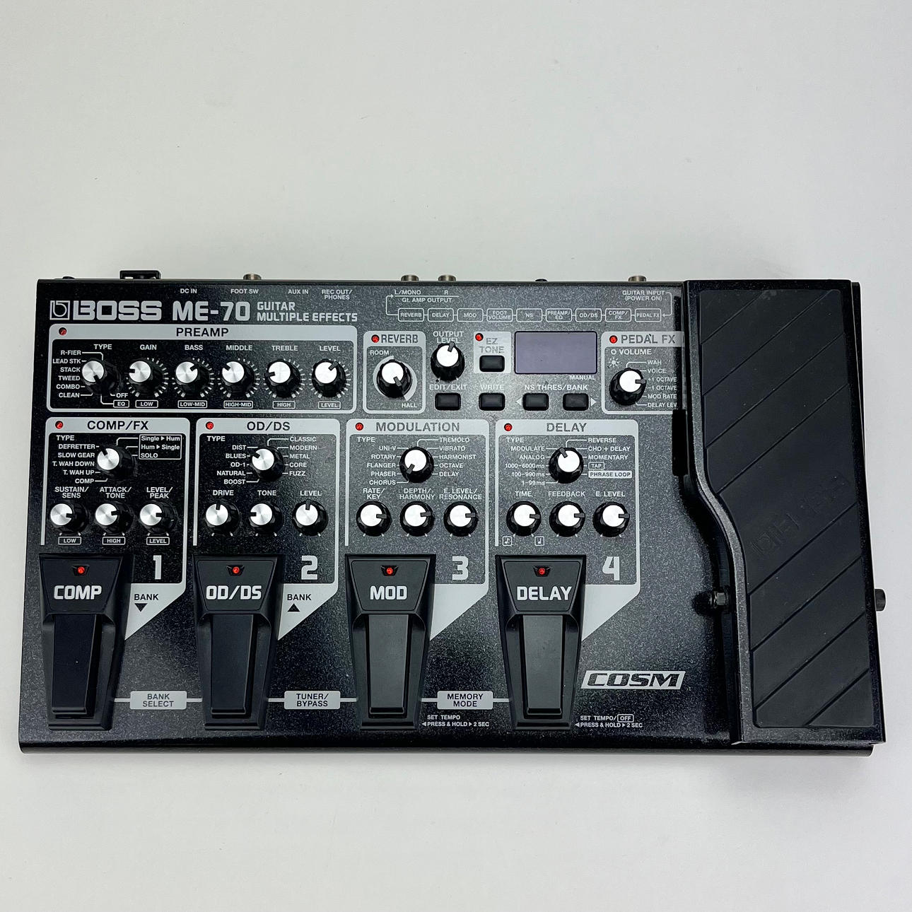 EFFEKTPEDAL, Boss ME-70.