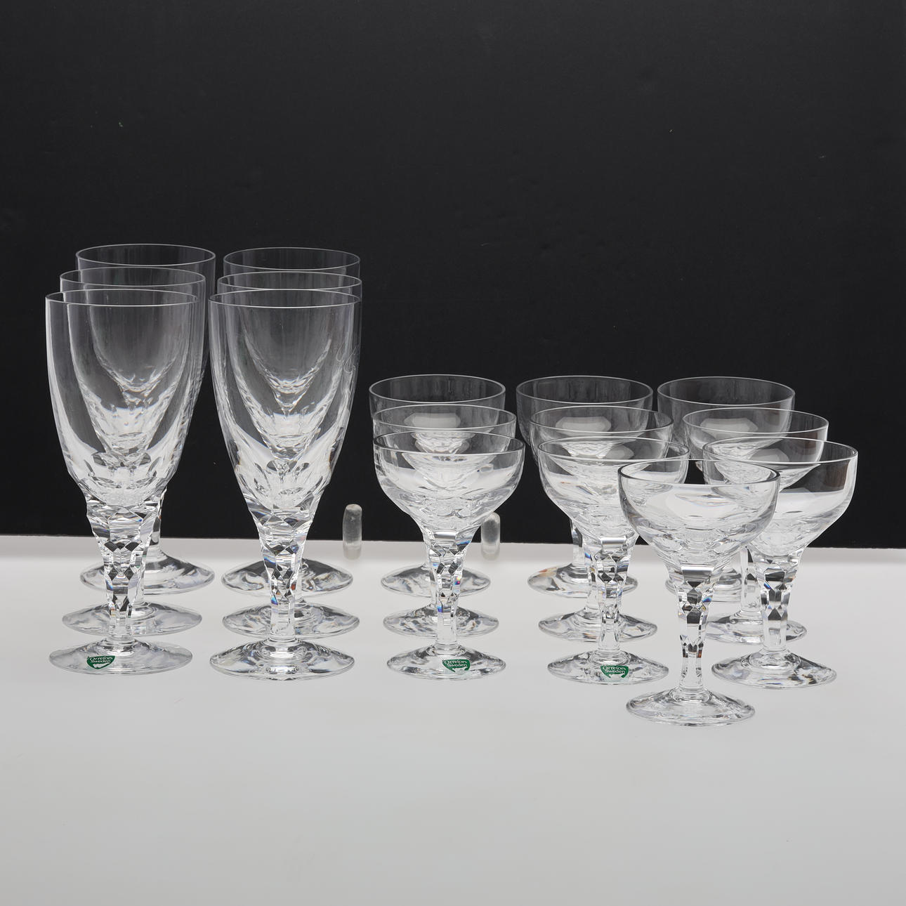 GLASS 16 pcs “Carina” Orrefors.