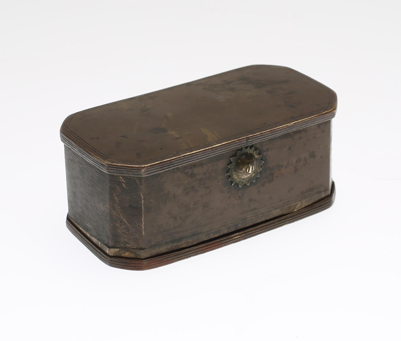 MEDICINDOSA, mässing, orientalisk, 1800-tal.