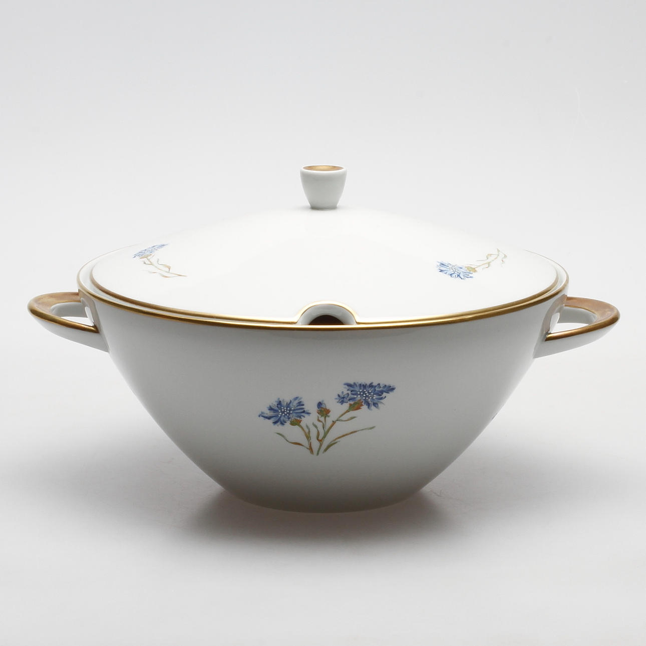 TERRIN, porslin, Blåklint", Hackefors, 1900-talets andra hälft.