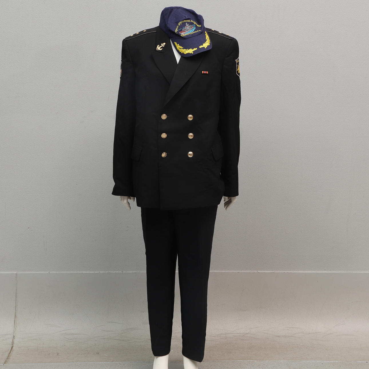 UNIFORM, 3 delar, Kapten marin, Ryssland.