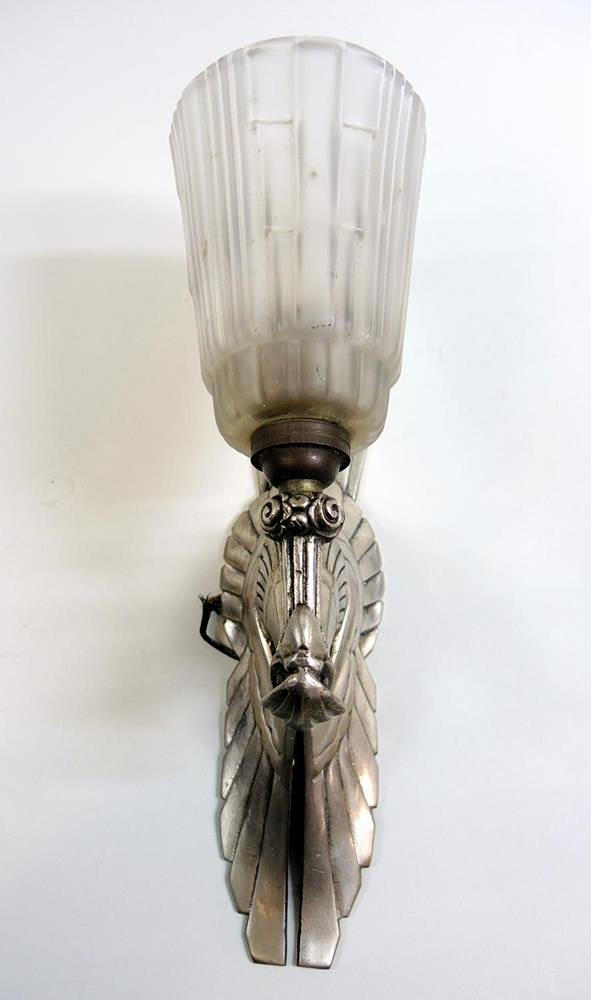 ART DECO PHOENIX LAMPA.