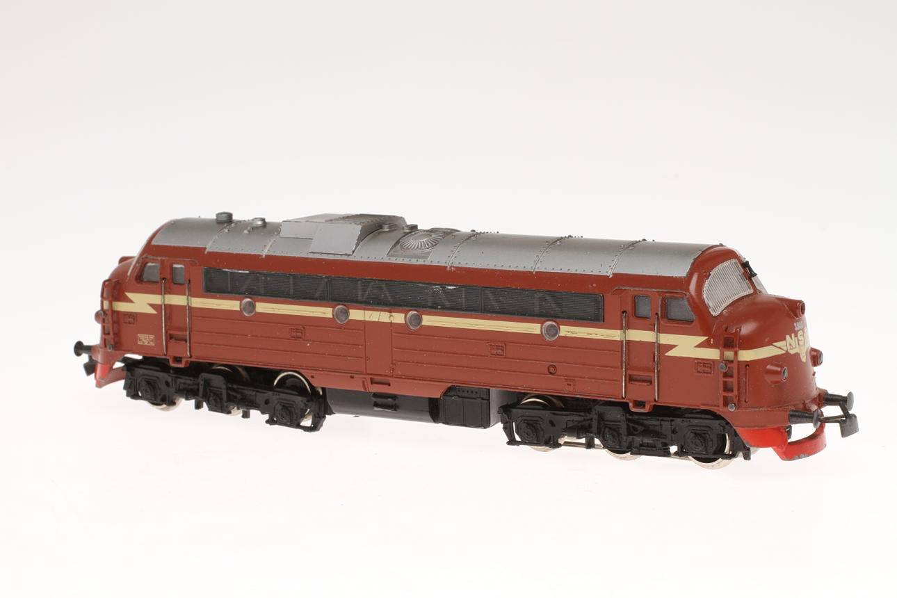 MODELLTÅG MÄRKLIN 3143 diesellok NSB.