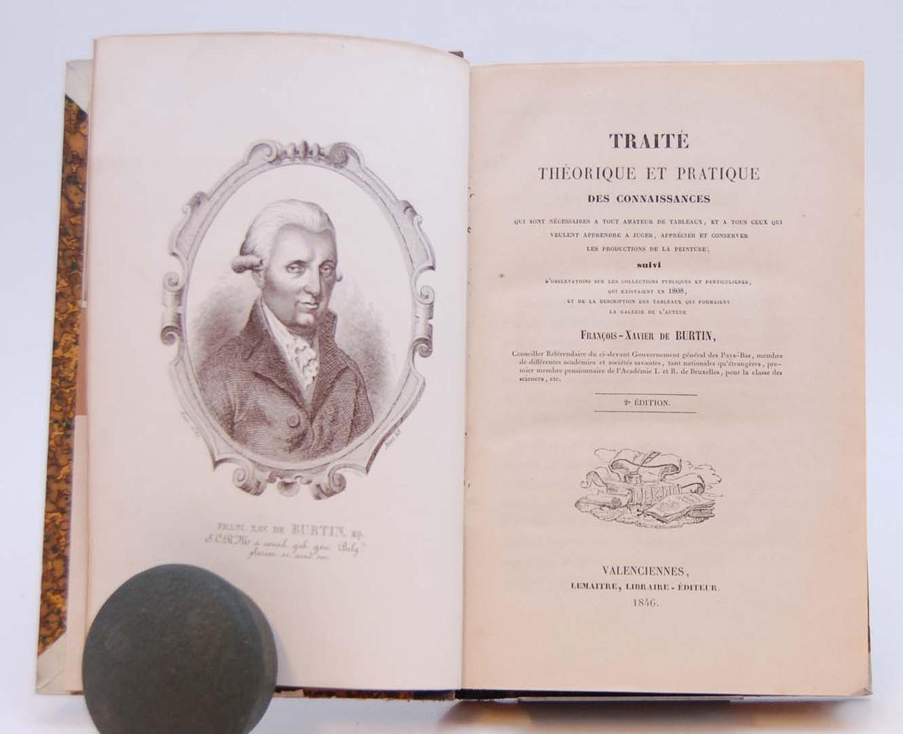 BURTIN FRANÇOIS XAVIER DE. Traité Théorique et Pratique des connaissances.