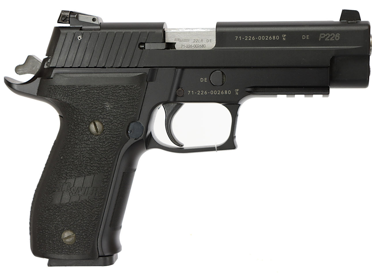 PISTOL, Semi-automatic, make Sig-Sauer, model P226, calibre .22LR, ref ...