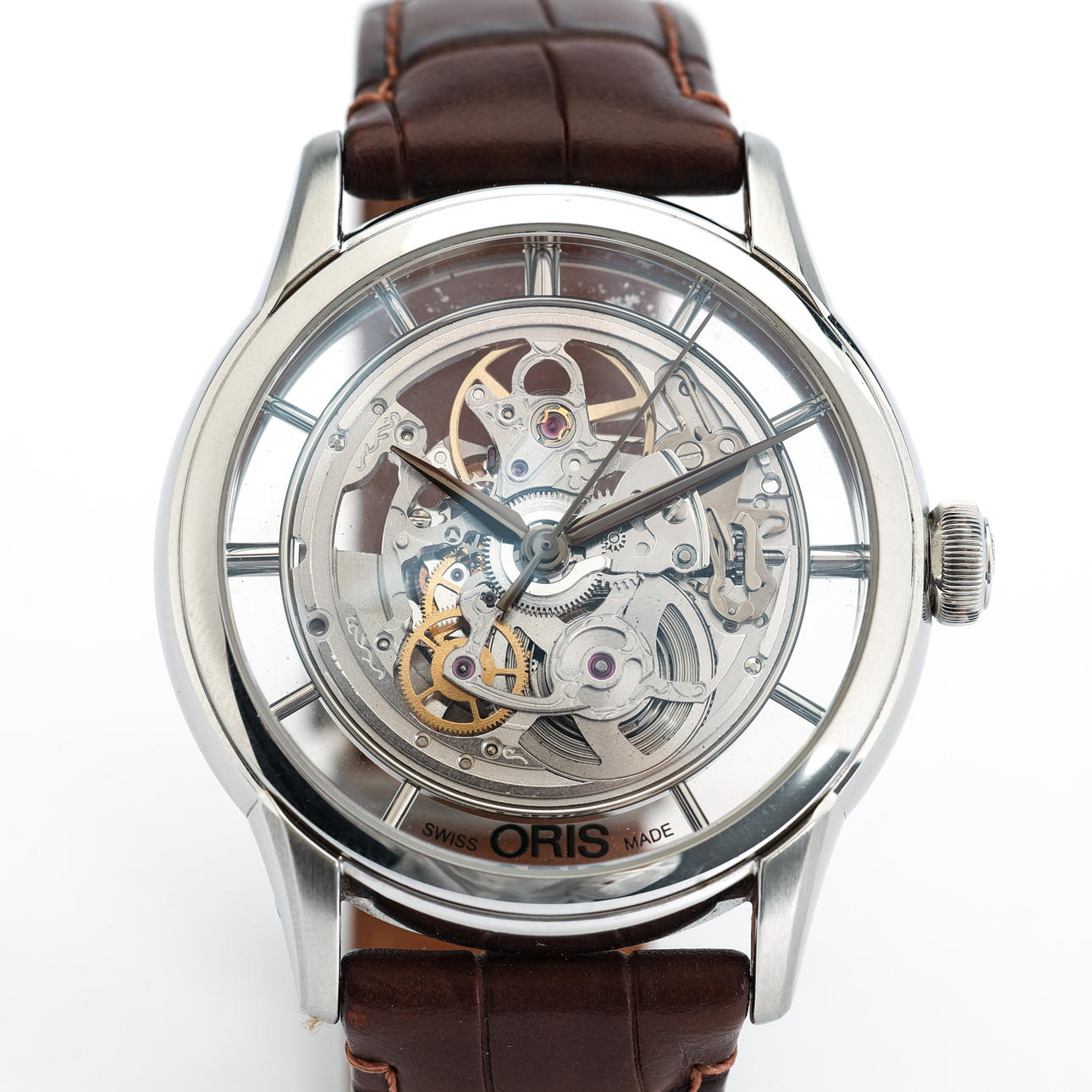 ORIS SKELETON, wristwatch, steel, automatic assignment, 2016.