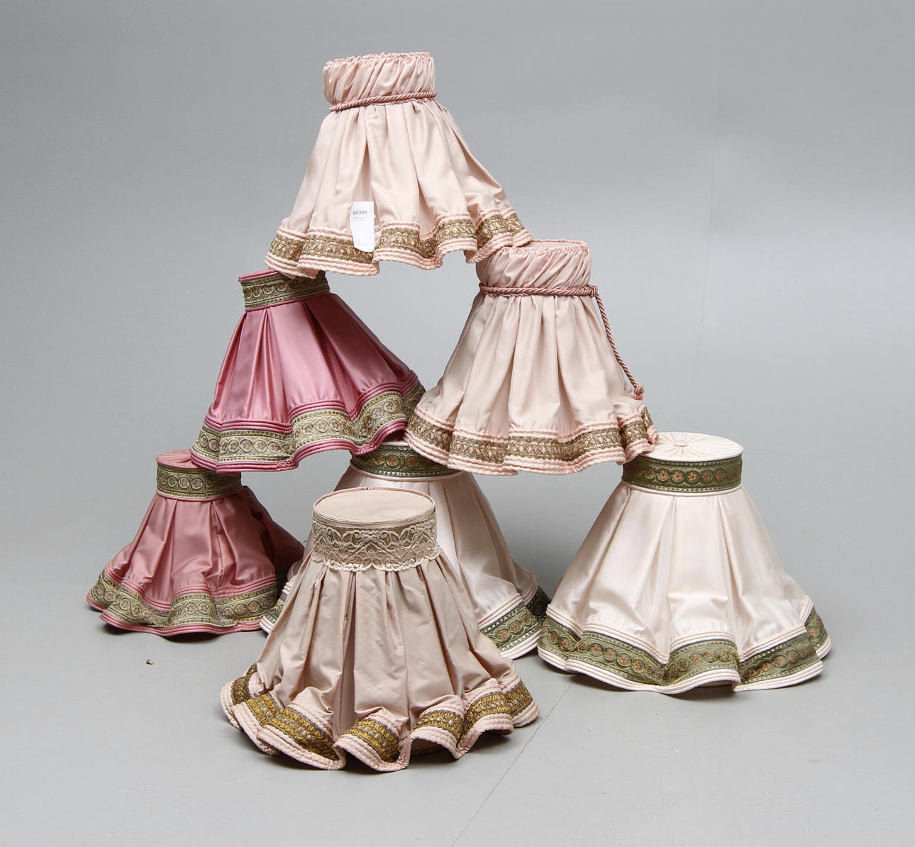 LAMPSKÄRMAR, 7 st, 1900-tal.