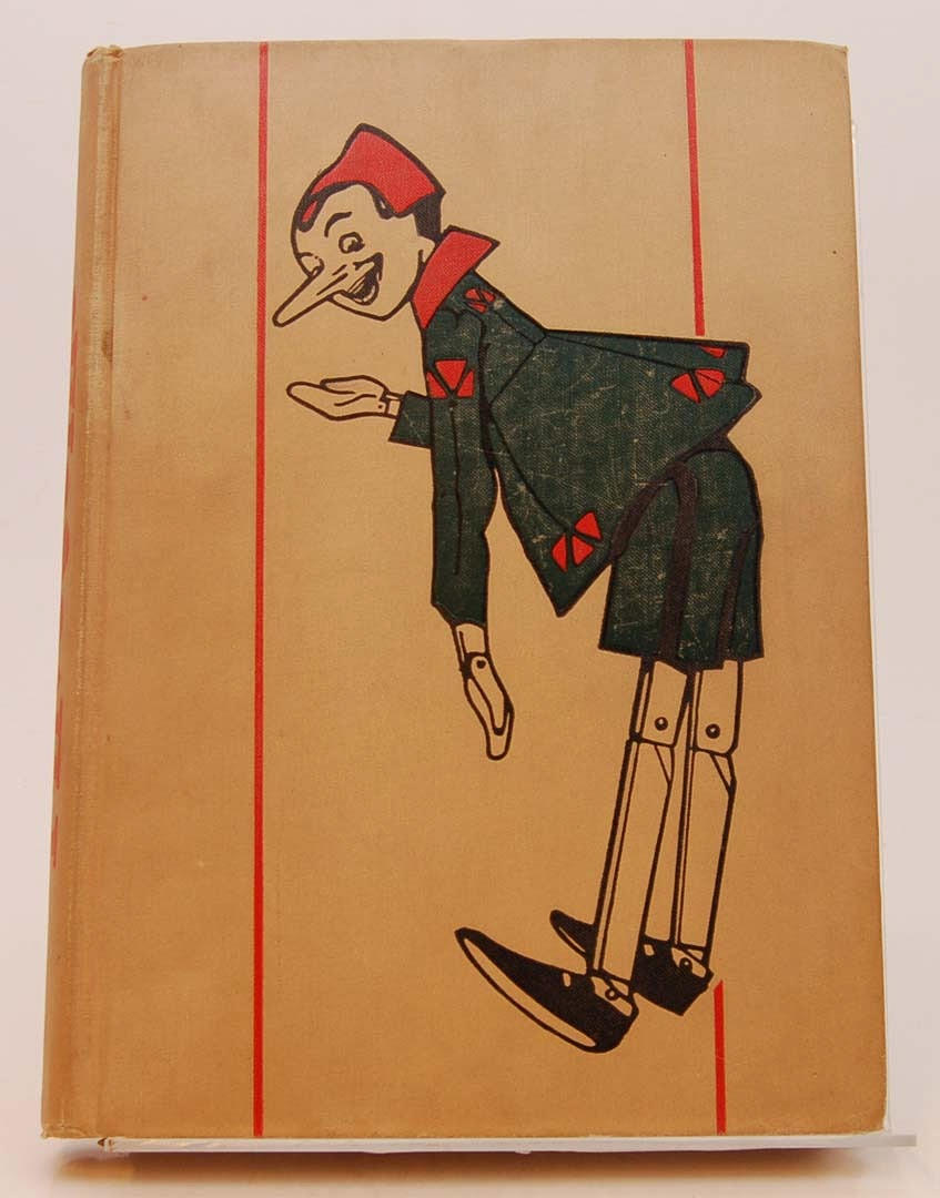 CARLO COLLODI. THE ADVENTURES OF PINOCCHIO 1929 ed.