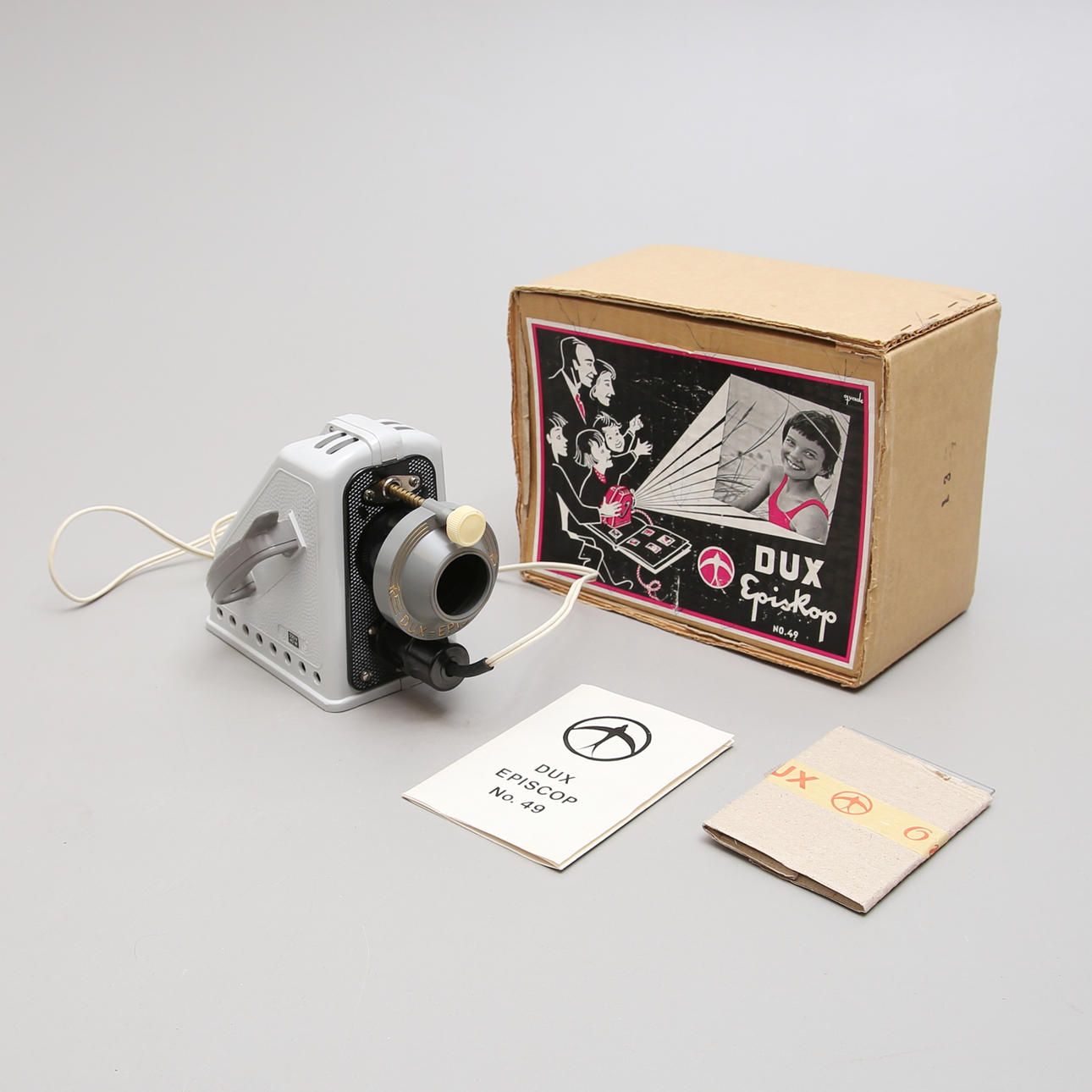 DUX EPISKOP i originallåda, 1950-tal.