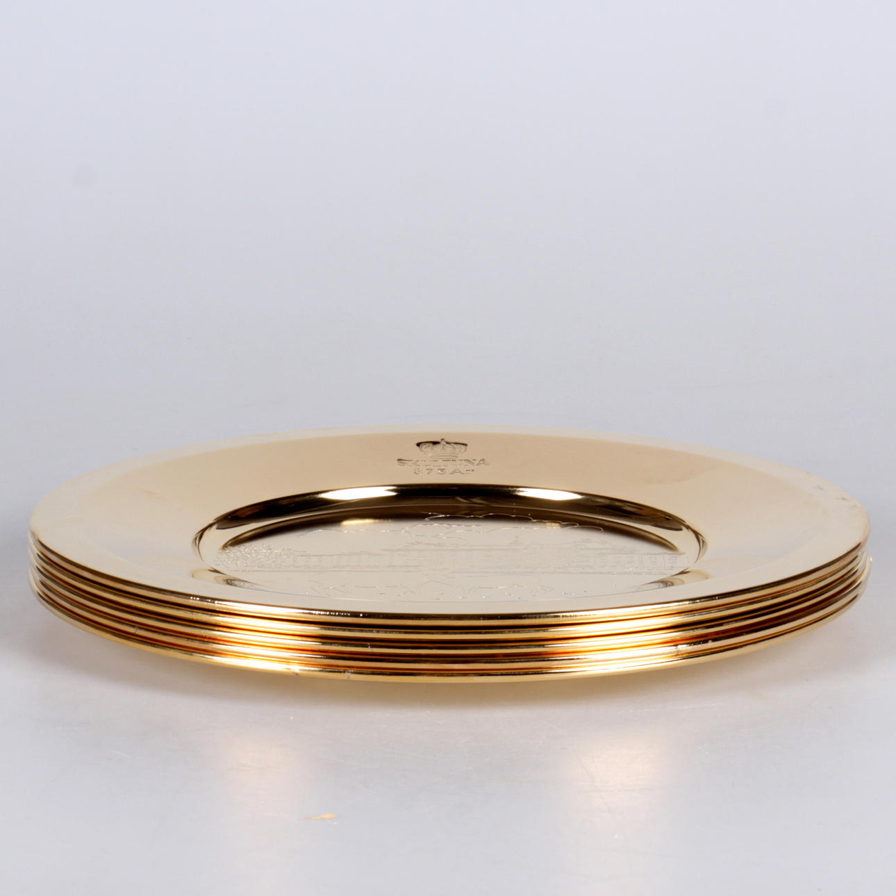 JULTALLRIKAR, 5 st. Mässing, Skultuna, 1978-1982.