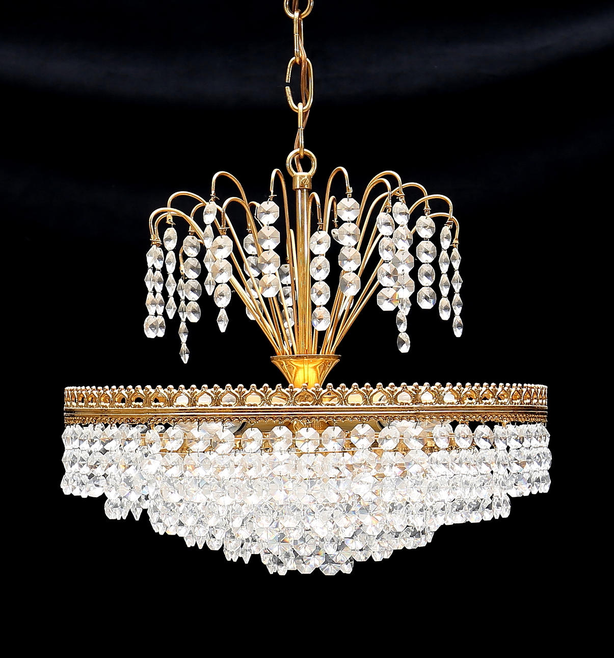 LJUSKRONA, plafondmodell, empirestil, 1900-tal.