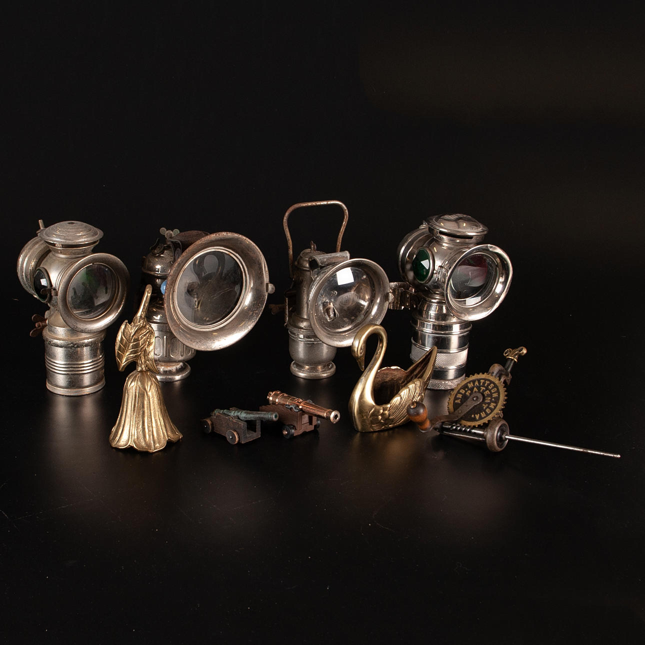 KARBIDLAMPER, 4 stk og mere.