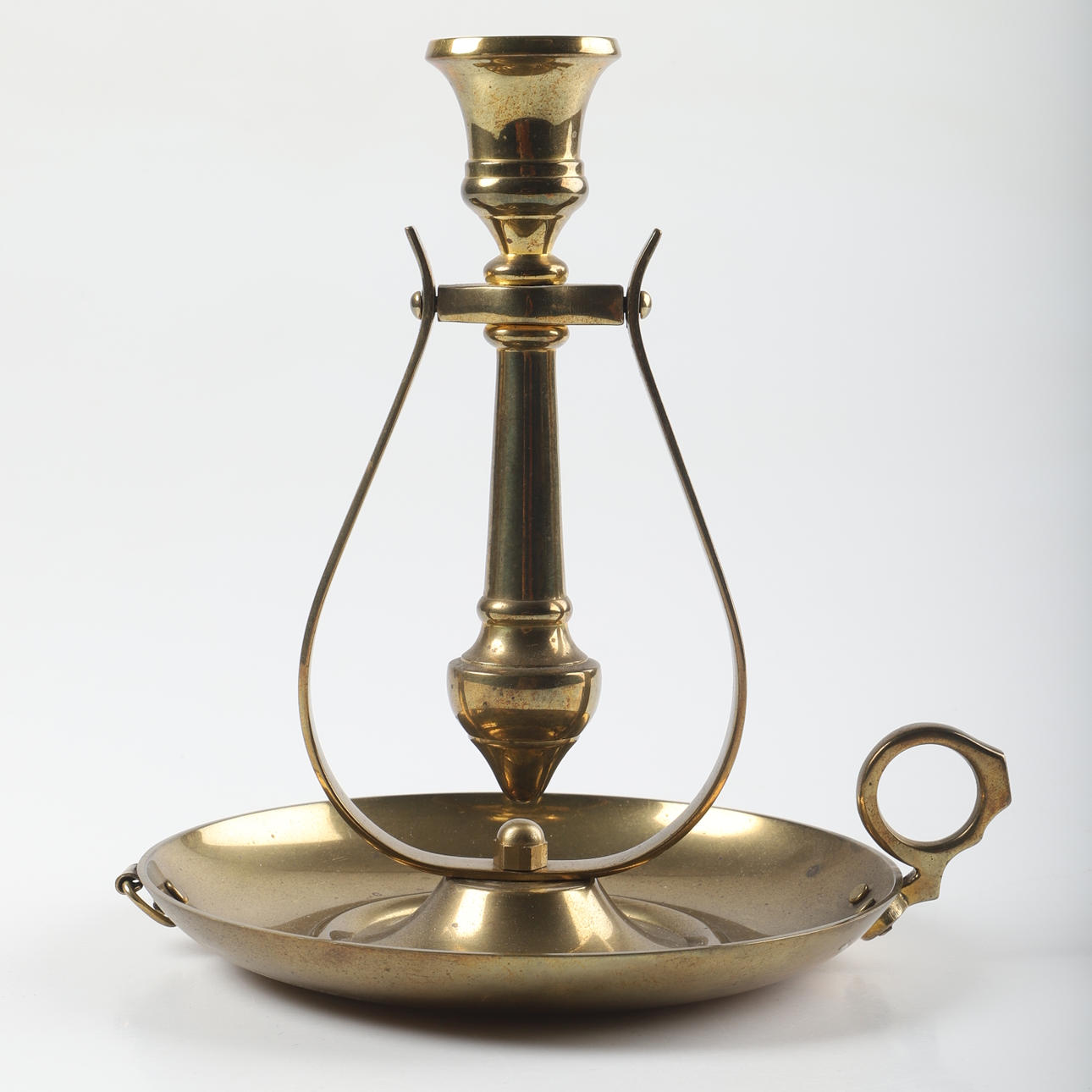 SKEPPSLJUSSTAKE, mässing, 1900-tal.