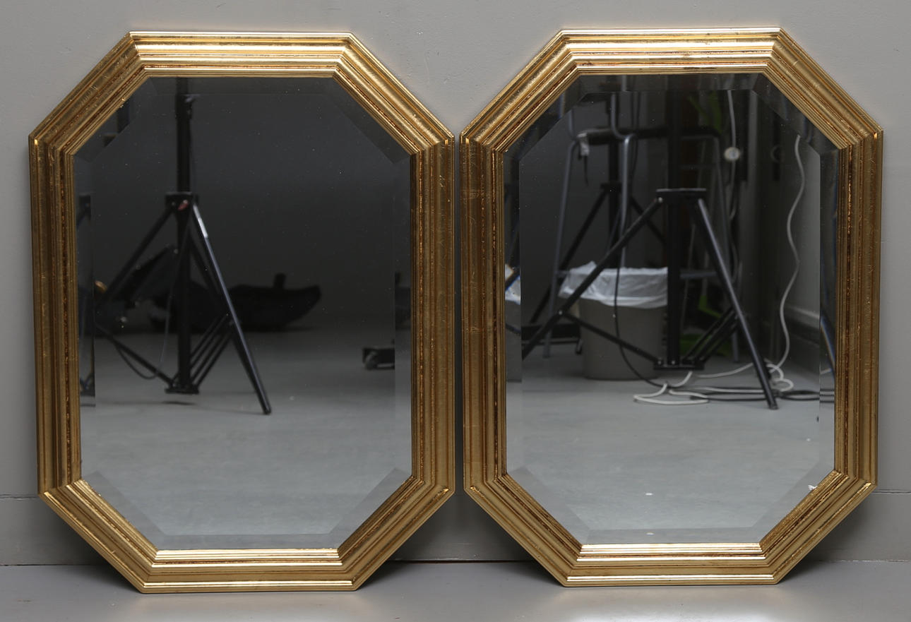 SPEGLAR, ett par, 1900/2000-tal.