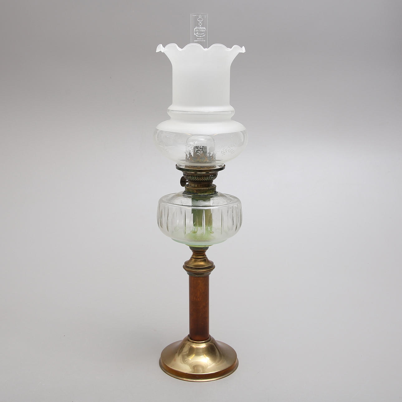 BORDSLAMPA, fotogen, 1900-tal.