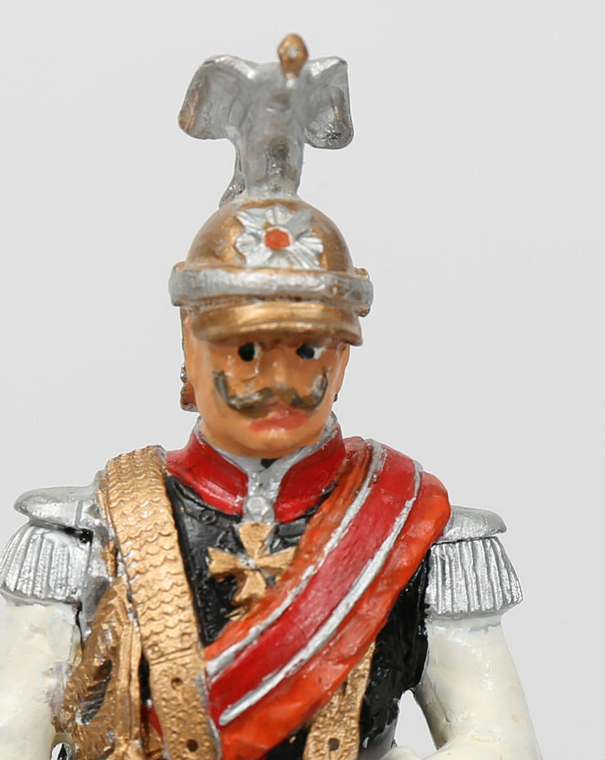 TENNSOLDATER, målade, 7 enheter, 1900-talets andra hälft.