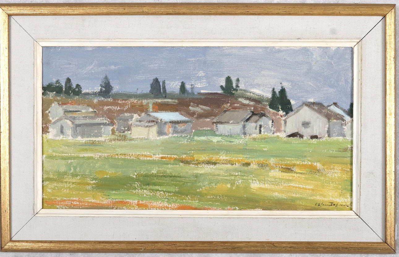 OIDENTIFIERAD KONSTNÄR. Oil on canvas.