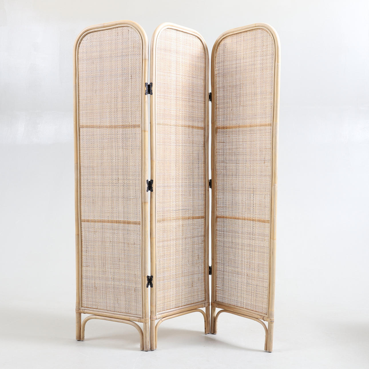 SKÄRMVÄGG, bambu & rotting, 1900-/2000-tal.