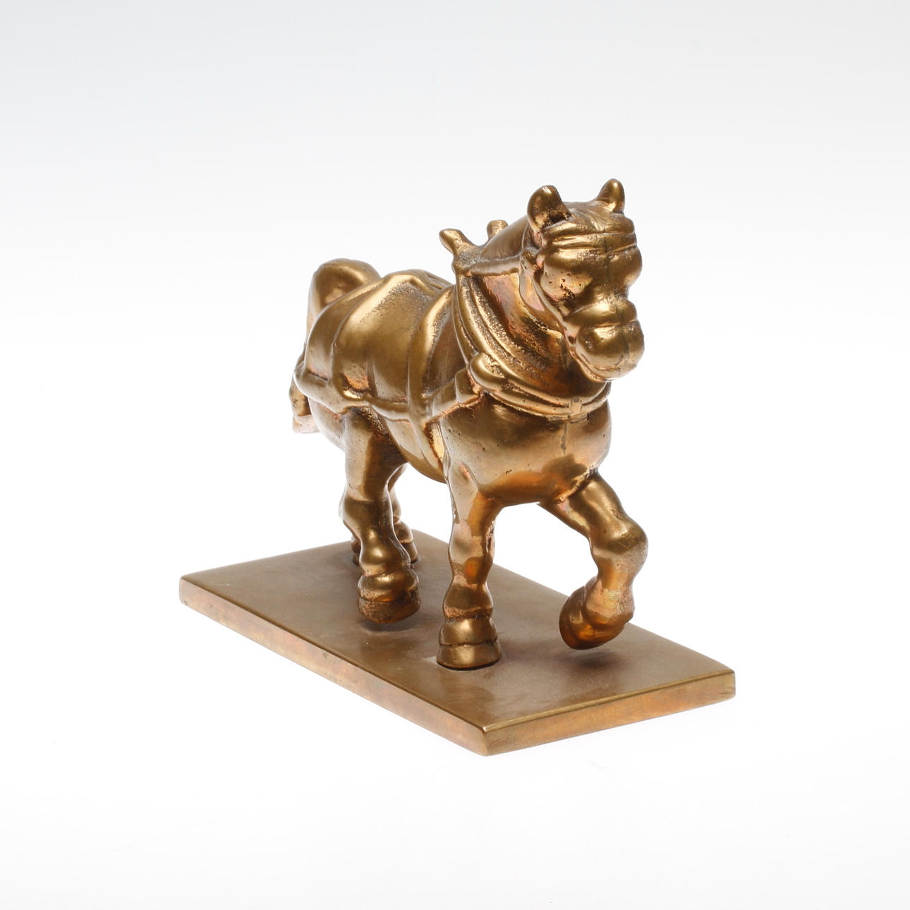 HÄST, mässing, troligen Bersbo.