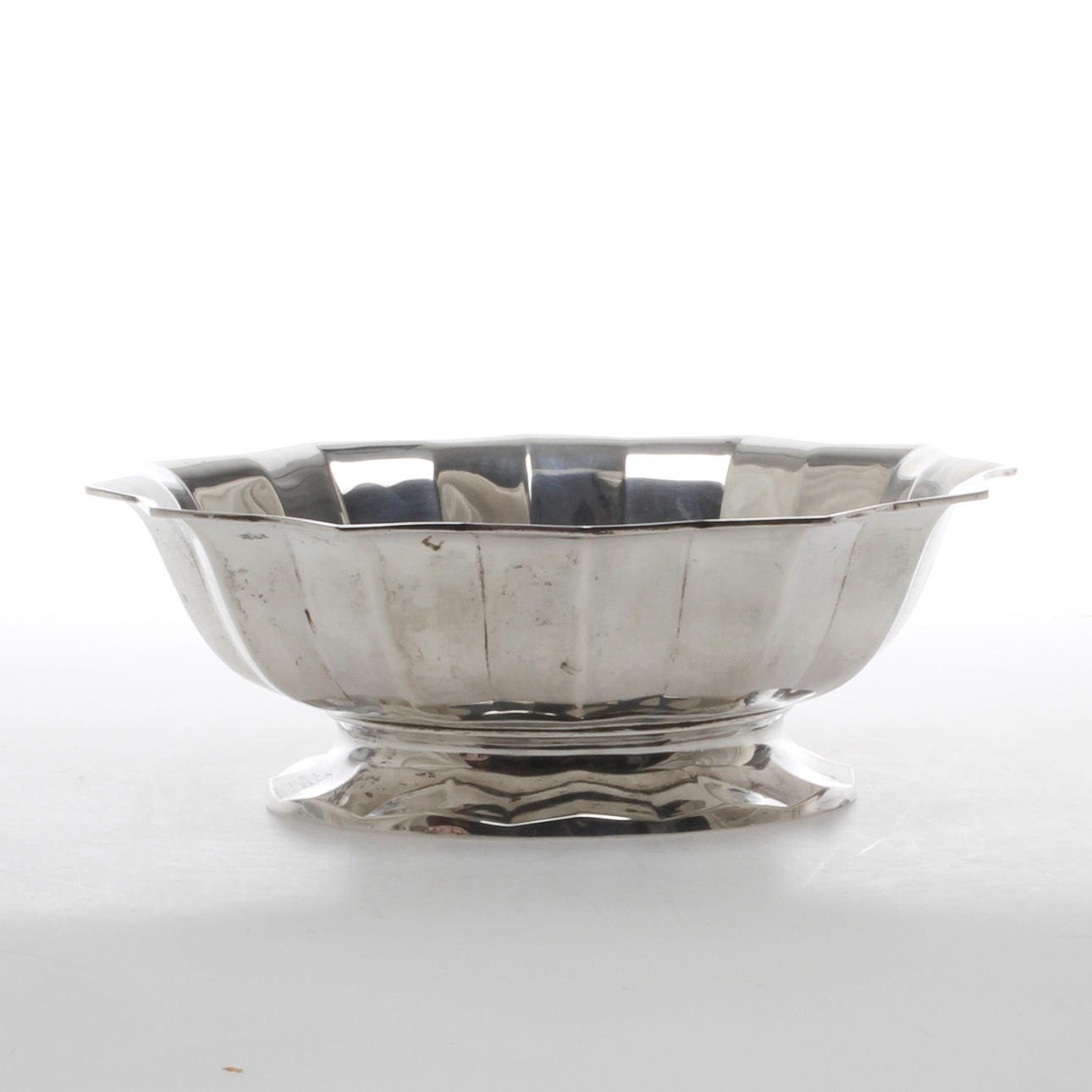 SKÅL, silver, svensk import, 1900-tal.