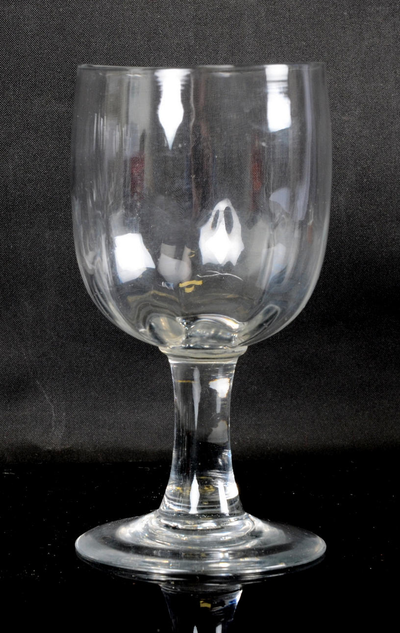 VINGLAS, 9-stycken, 1800-talets senare hälft.