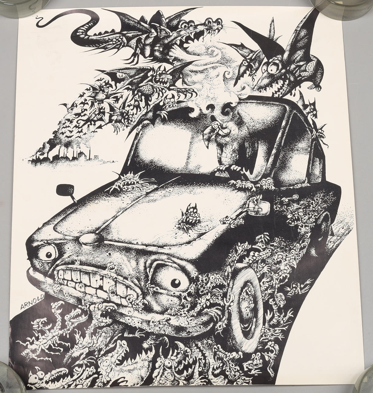 HANS ARNOLD. Poster, 1970s.