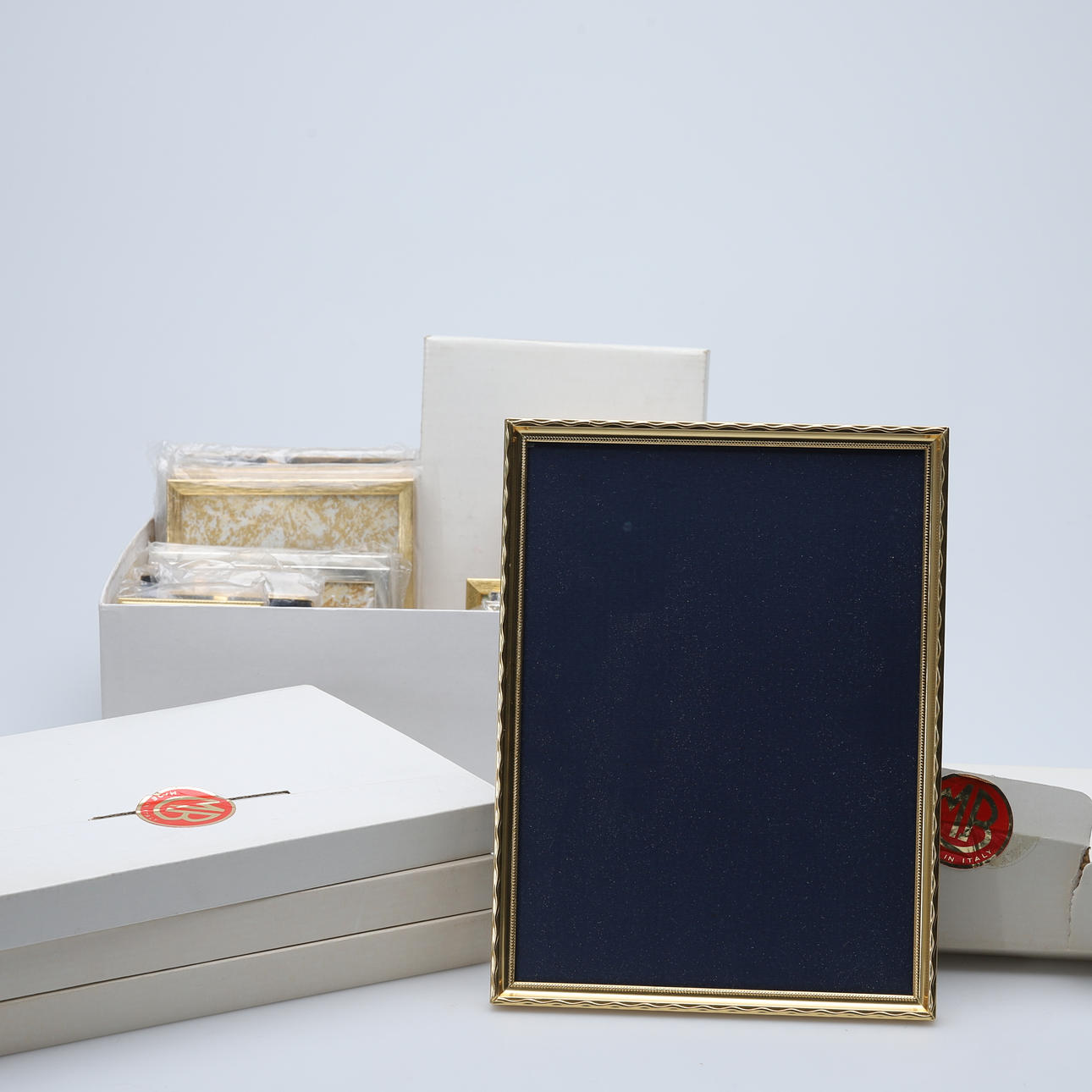 FOTORAMAR, parti, metallram, 23 st.