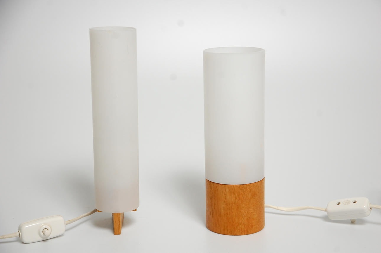 LAMPOR, 2 st LUXUS, Uno och Östen Kristiansson Vittsjö.