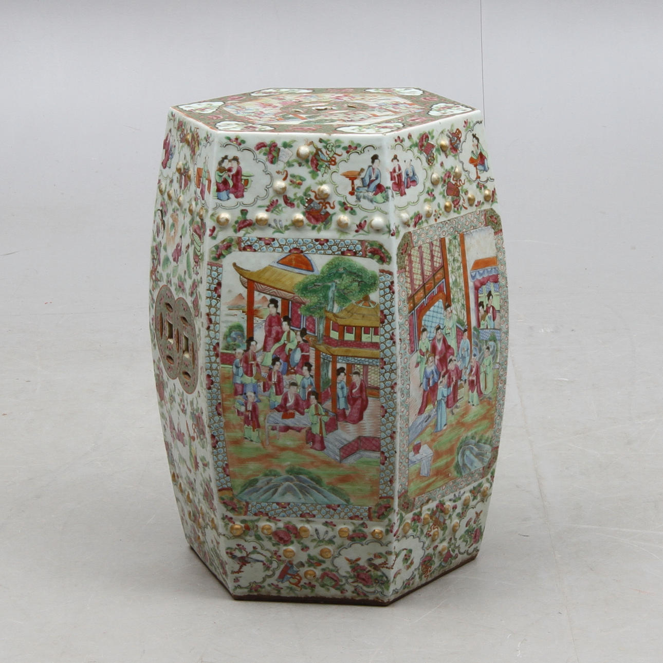 TRÄDGÅRDSPALL, porslin, Kina.