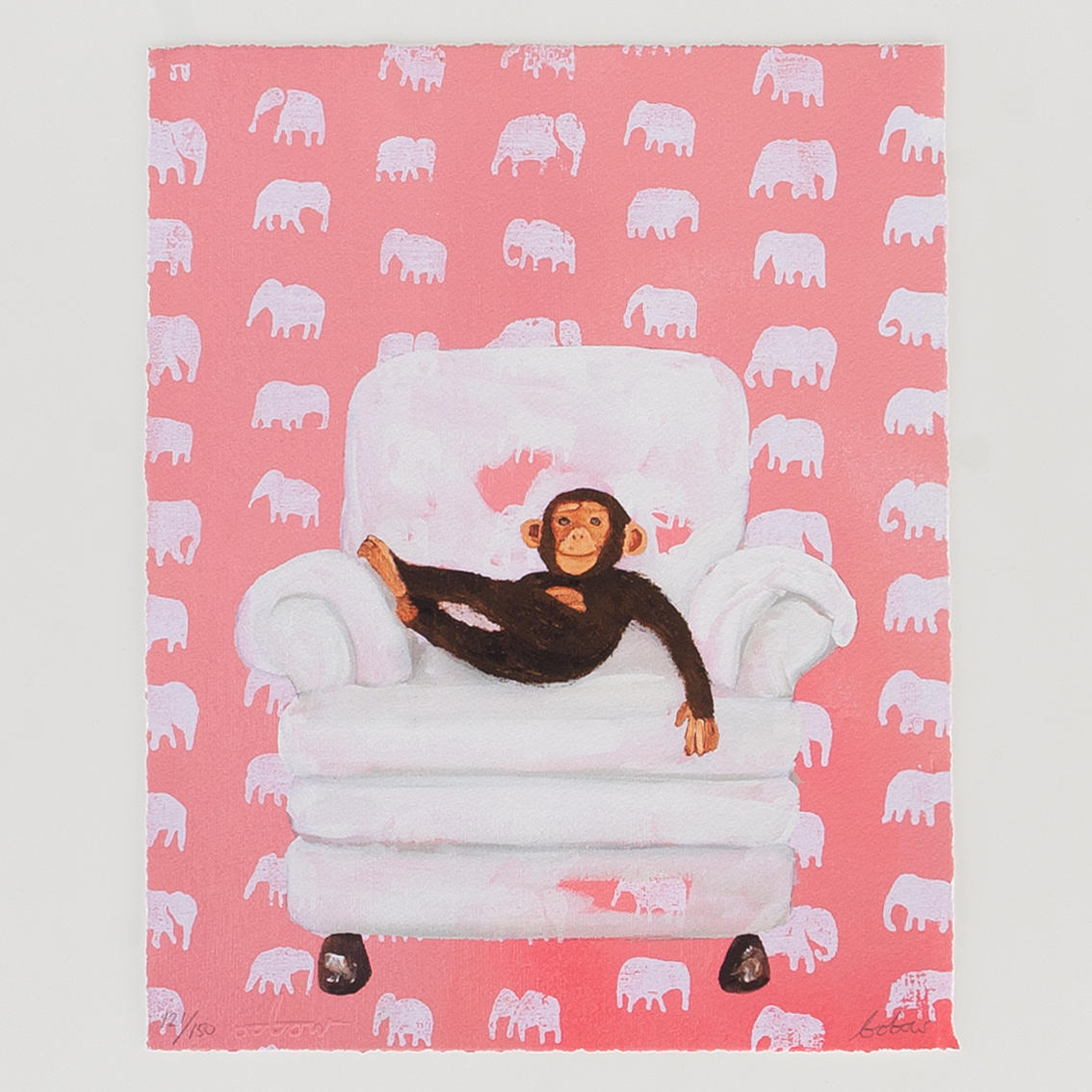 BOBO WALLMANSSON. Giclée, firmada y numerada 121/150.