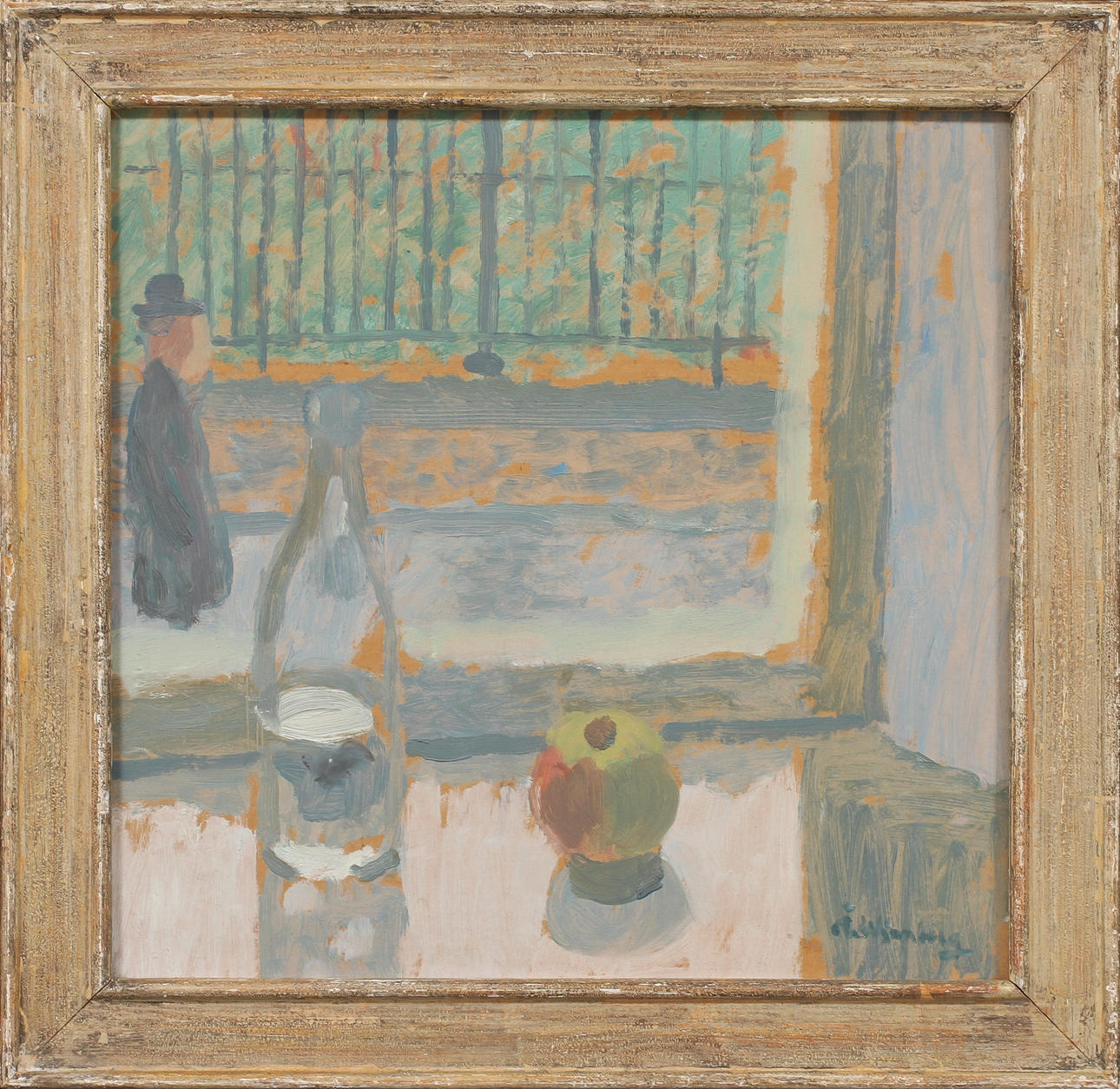 ÅKE WINNBERG. Stilleben, olja på pannå, signerad.