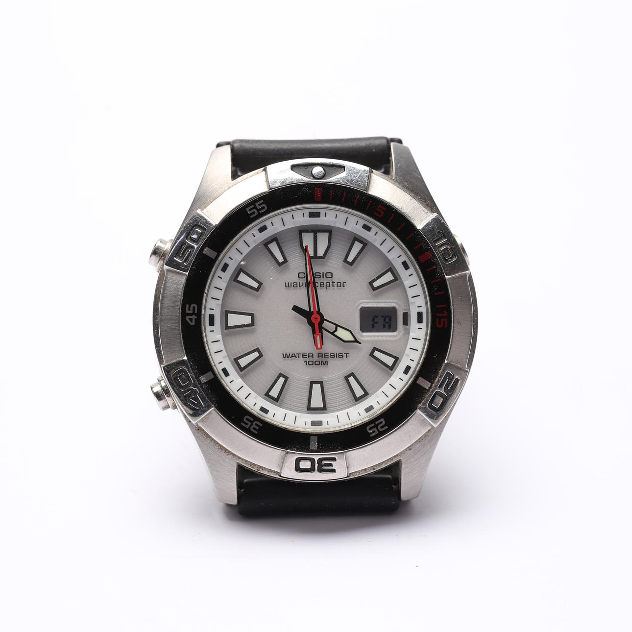 WRISTWATCH, Casio, Wave Ceptor, water resist 100M.