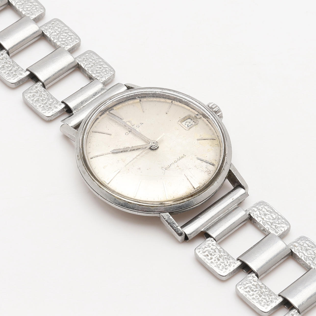 WRISTWATCH, steel, Omega Seamaster.