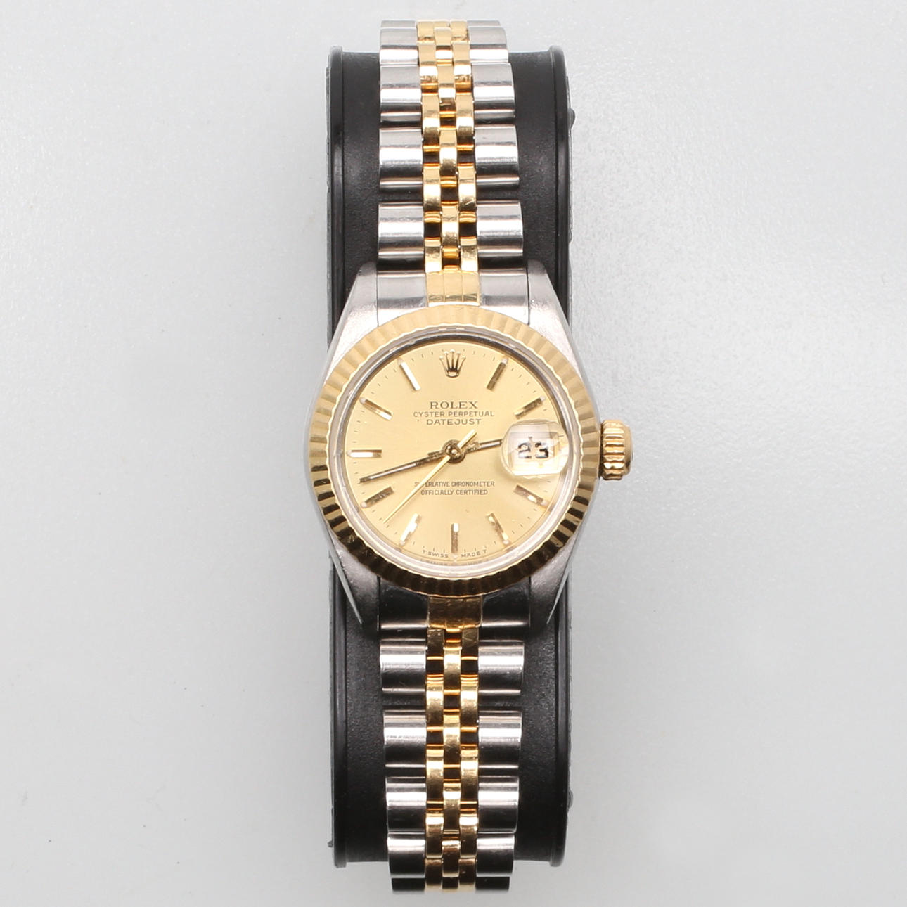 DAMARMBANDSUR, Rolex Perpetual Datejust.