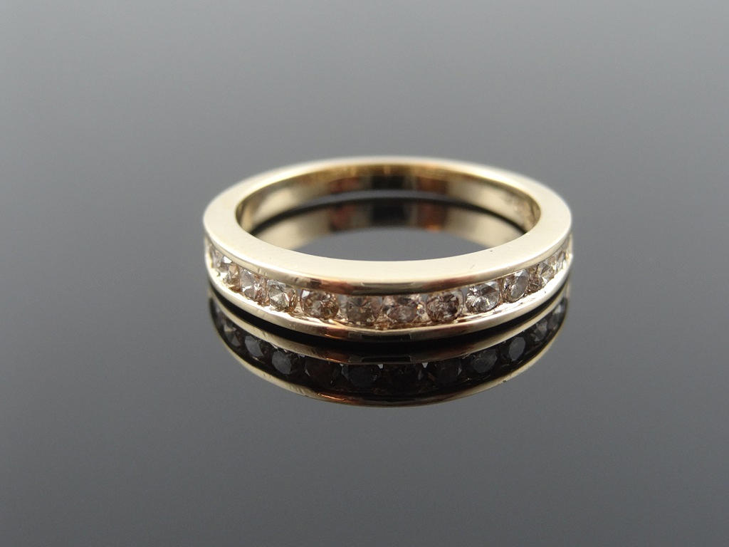 DIAMANTRING 0,50cts 14k guld.