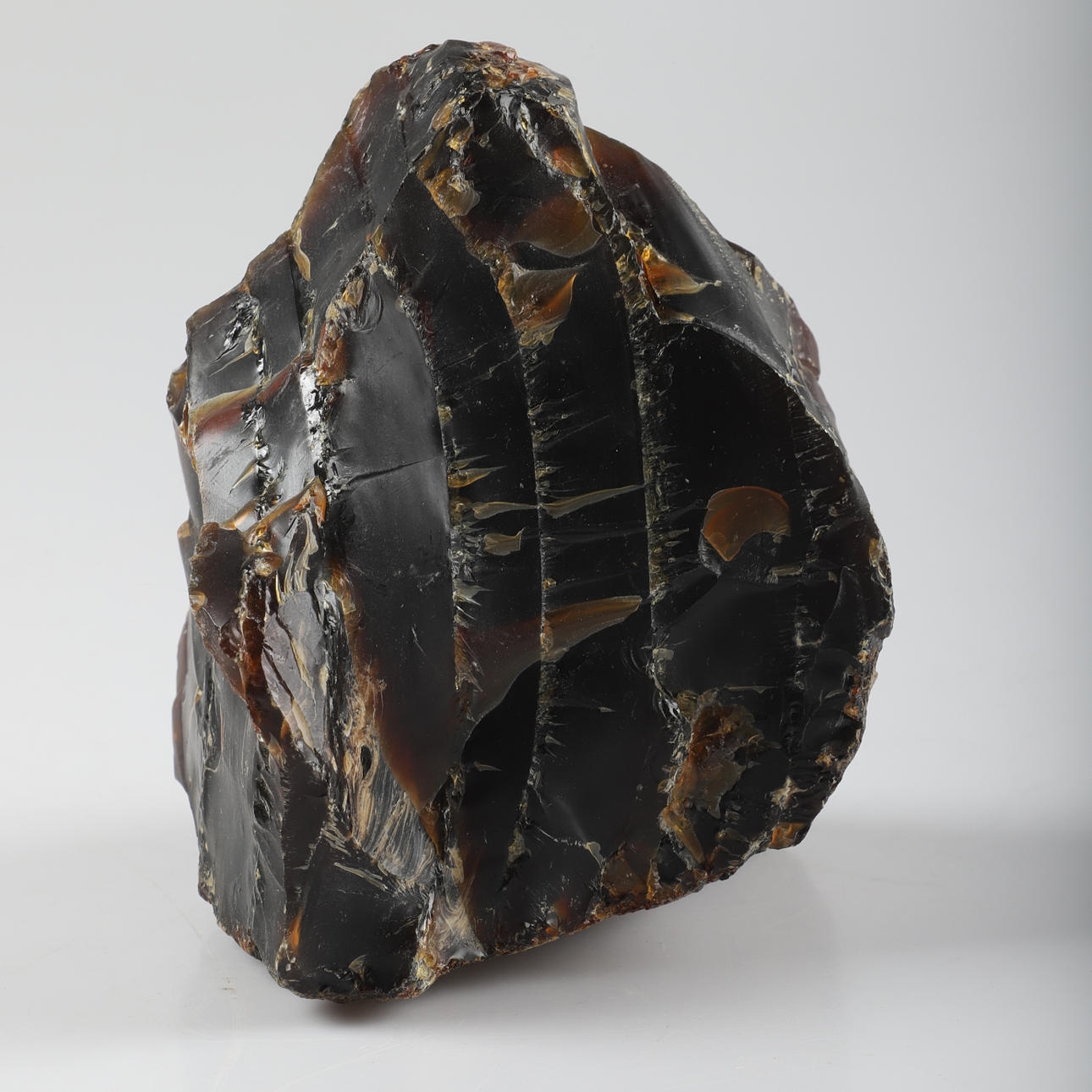 BÄRNSTEN, oslipad råvara, vikt 504 gram.