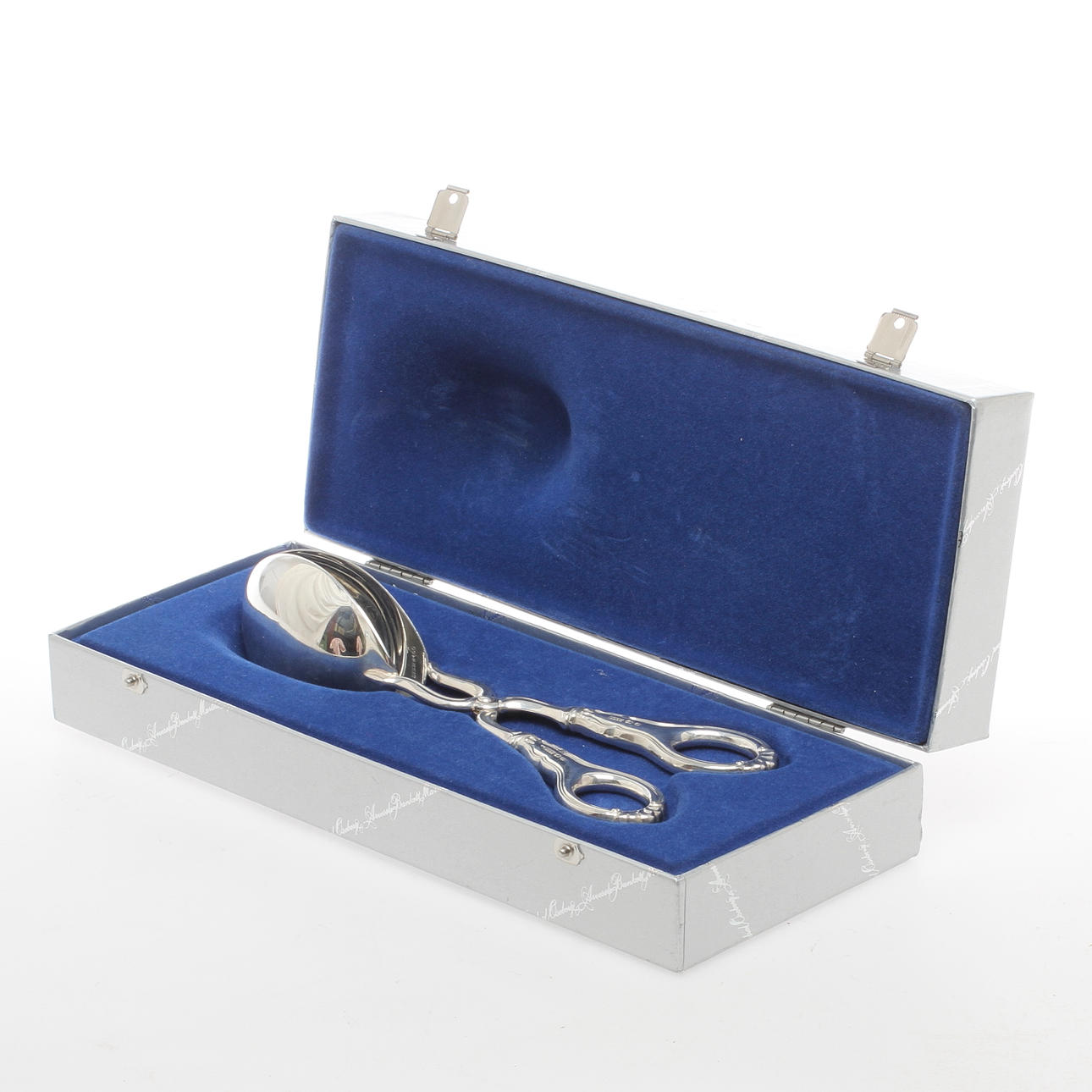 UPPLÄGGNINGSTÅNG, silver, svenska importstämplar, Norge, 1900-talets andra hälft.