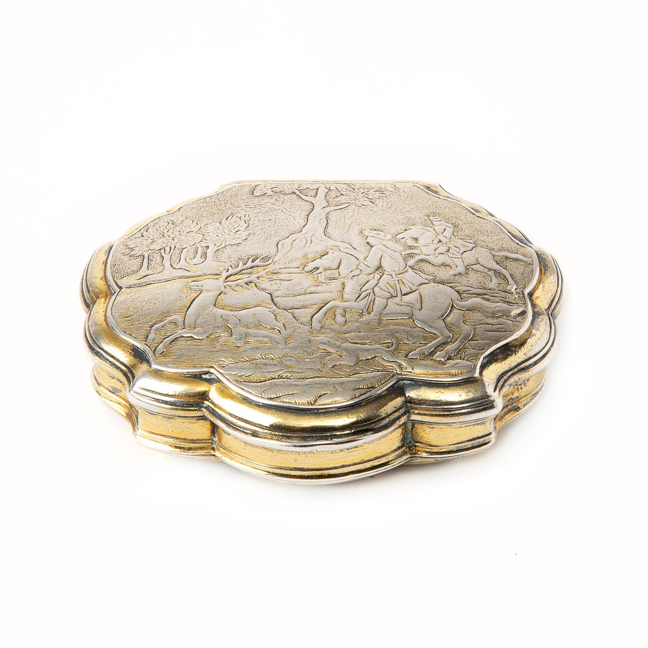 SÜNDIGEN. 18. Jahrhundert, Silber.