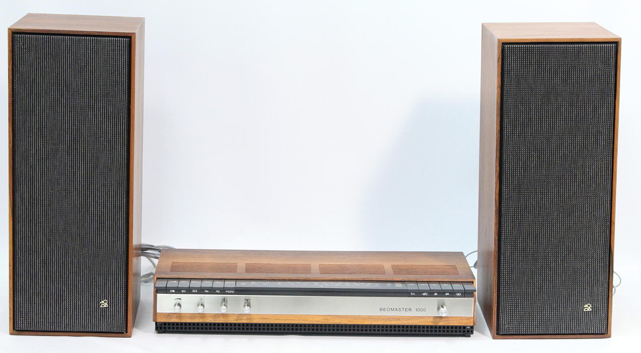 STEREO, 3 delar, Bang & Olufsen, Danmark.