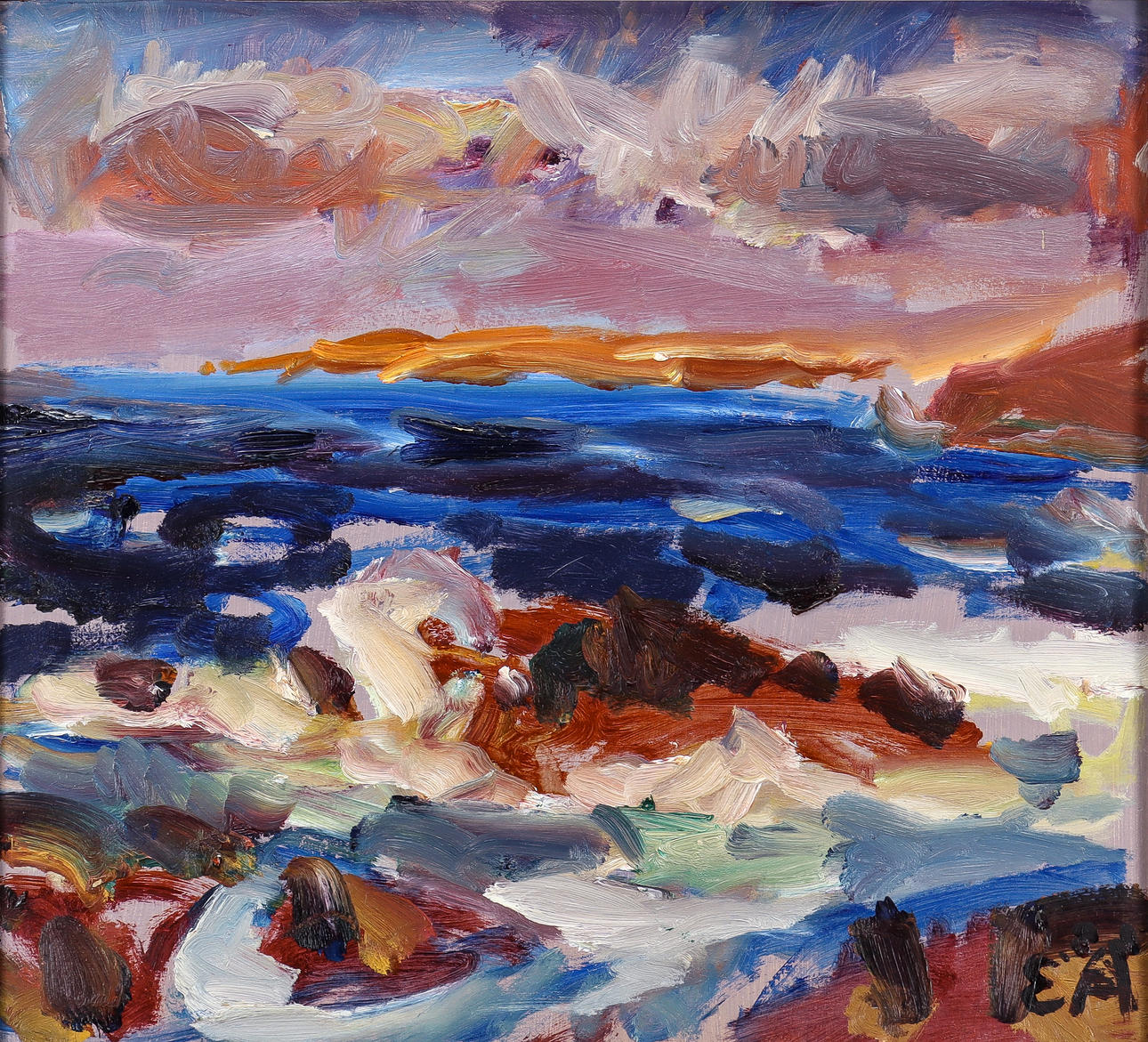 ERLING ÄRLINGSSON. Küstenlandschaft, Tjörn.