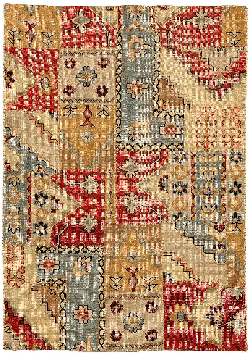 MATTA, PATCHWORK, Indien, 240 x 168 cm.