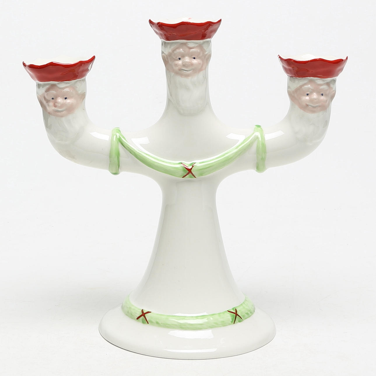 LJUSSTAKE, porslin, Old Gustafsberg.