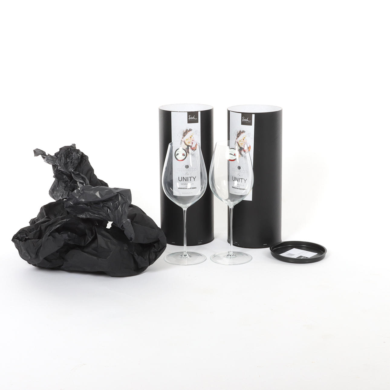 VINGLAS, et par, Eisch, Tyskland, senere 1900-tal.