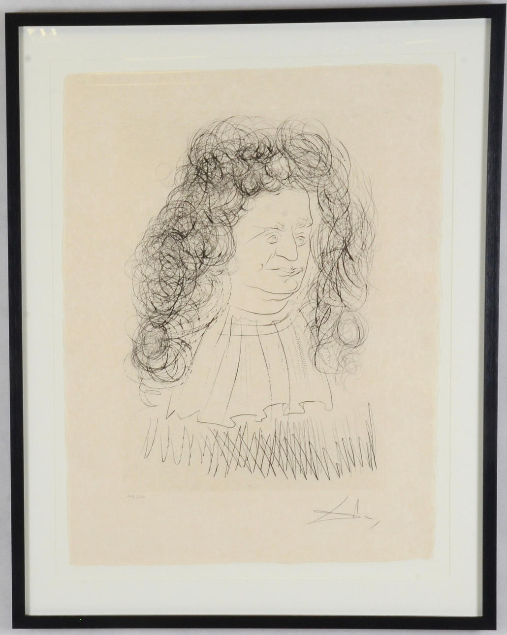 SALVADOR DALI. Etsning.