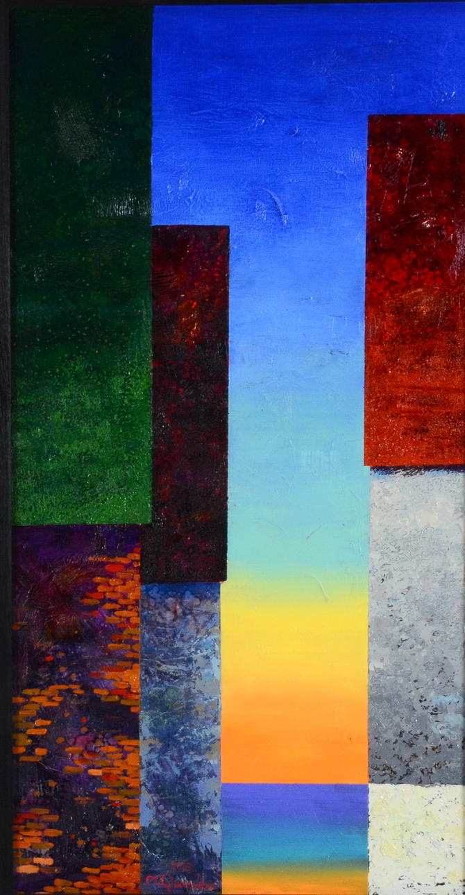 MICHAEL QVARSEBO. Olja på pannå.