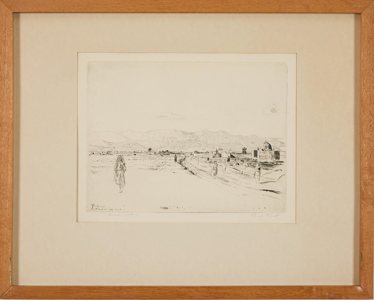 EDUARD WIIRALT. ”Marrakechi Linnamür (Marrakech Rempart) ”.