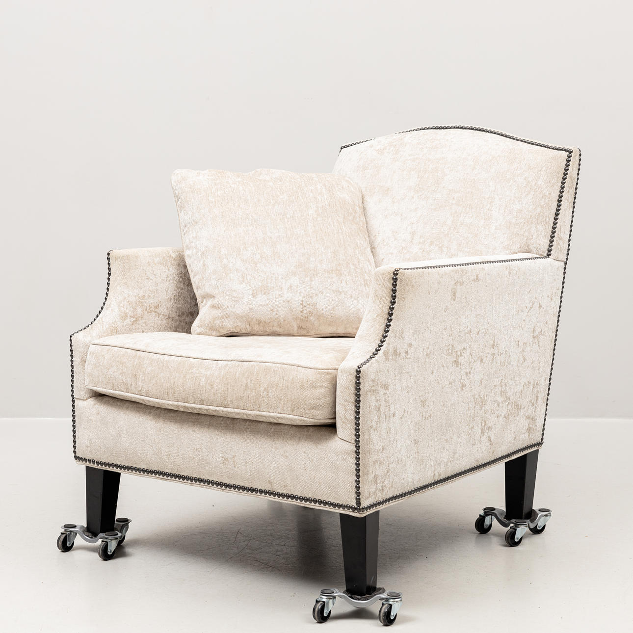 FÅTÖLJ, textilklädd, Eichholtz, Newport, samtida.